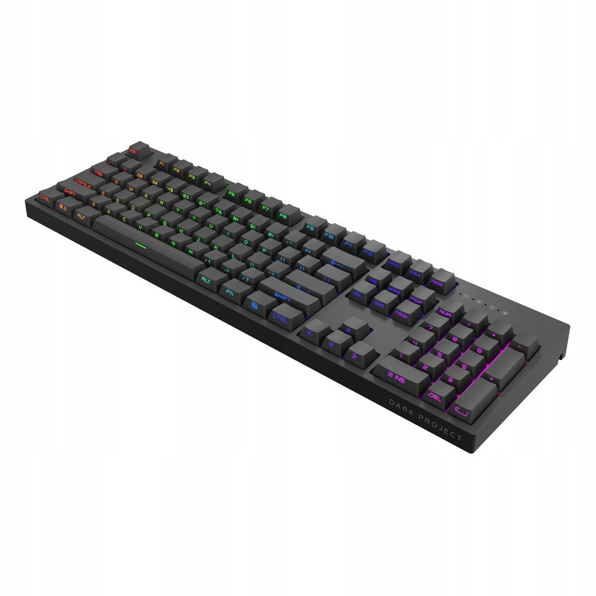 Klawiatura Mechaniczna Dark Project - Pro KD104 ABS Gateron Optical 2.0 Red