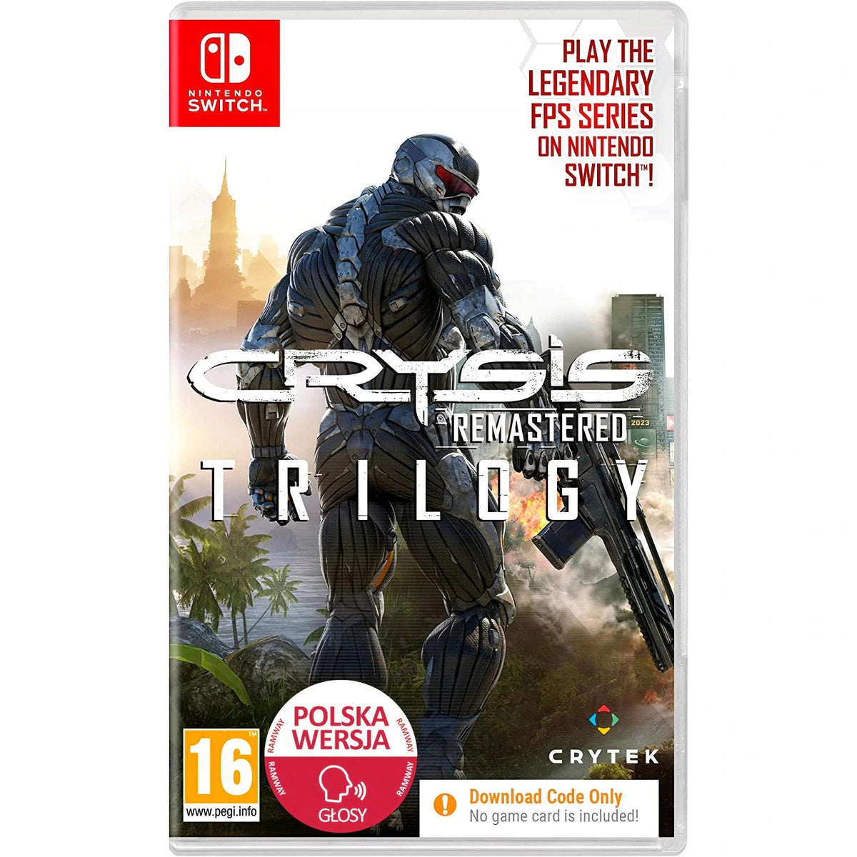 Crysis Remastered Trilogy - Nintendo Switch - PL - główne zdjęcie produktu