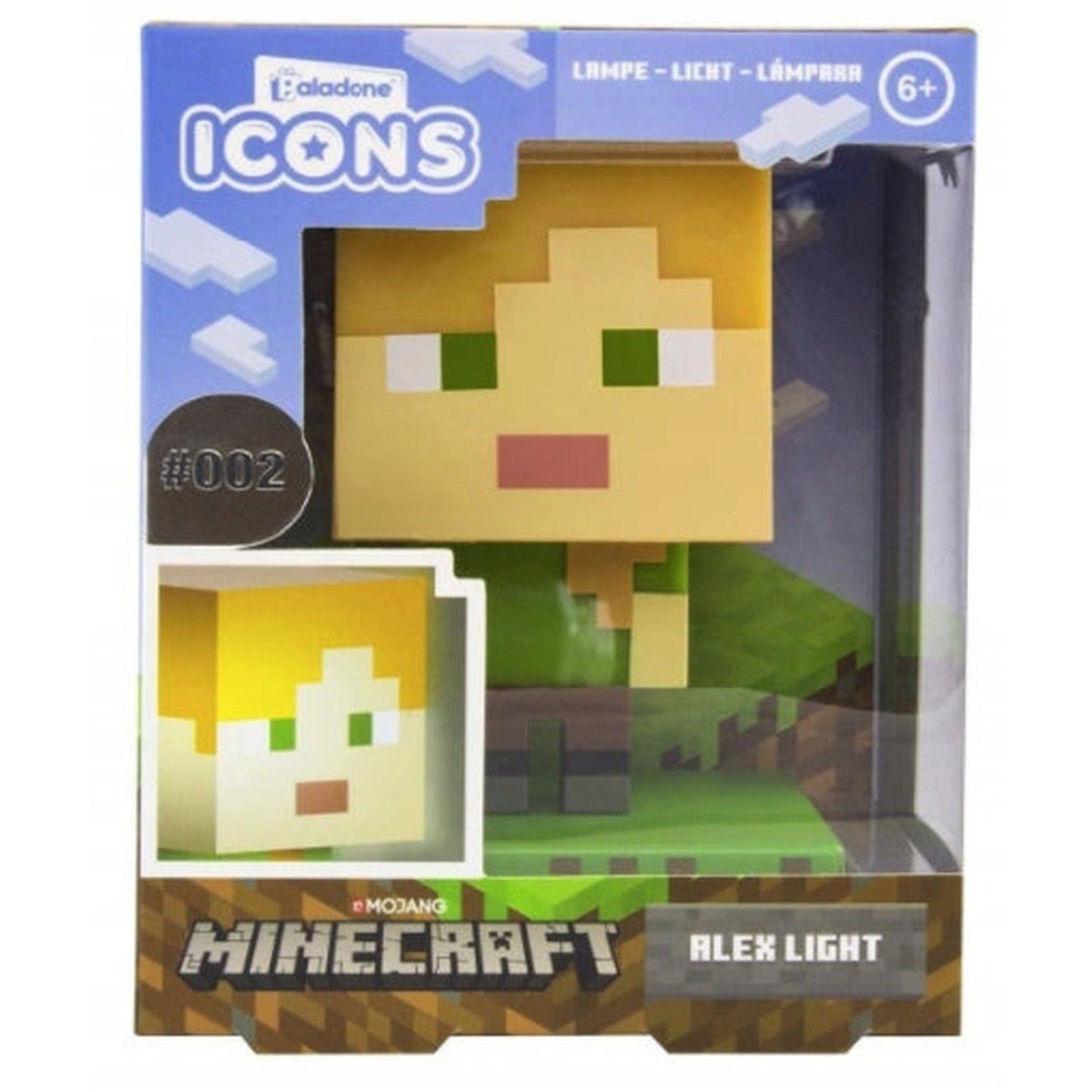Lampka Minecraft - Alex 3D
