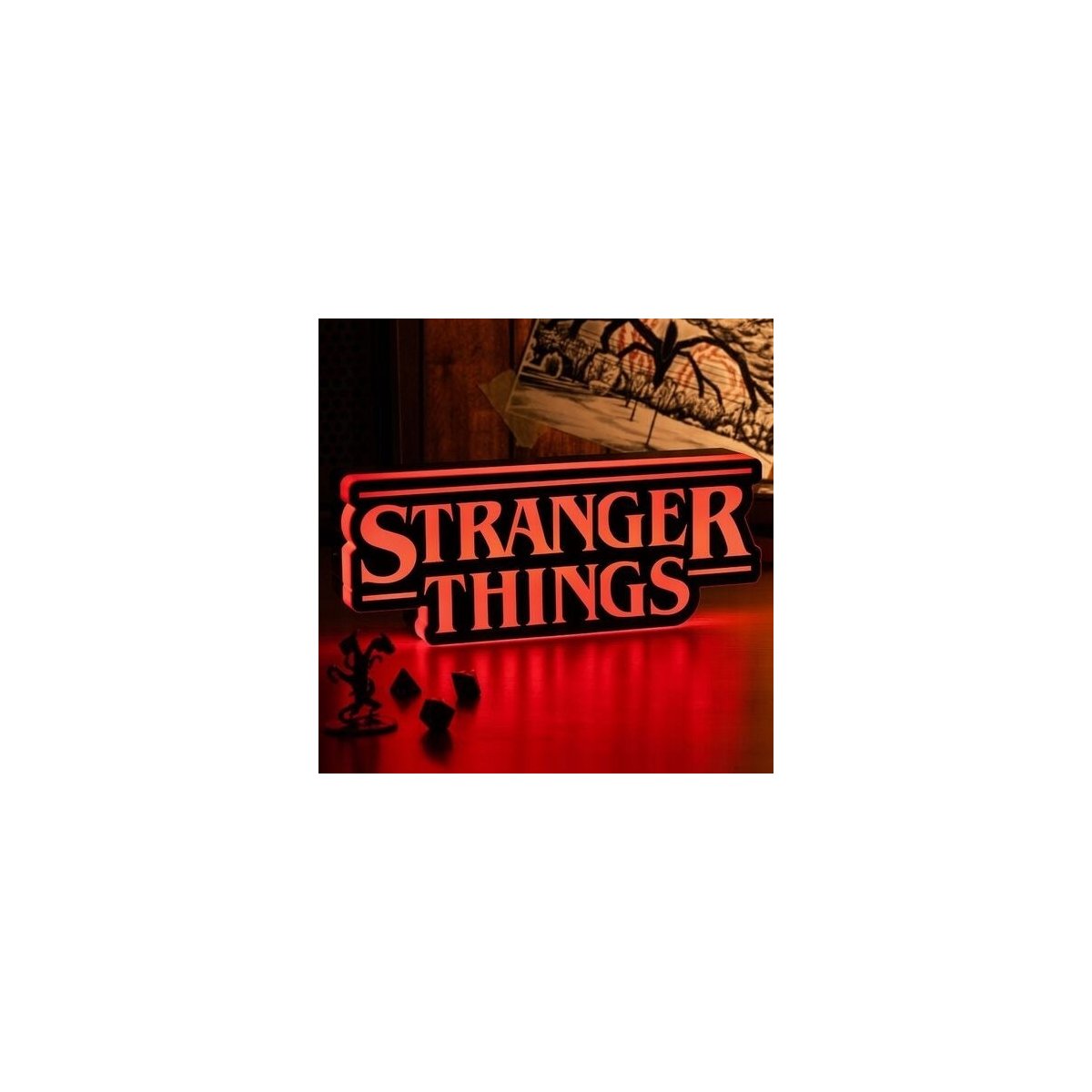 Lampka Logo Stranger Things - V2