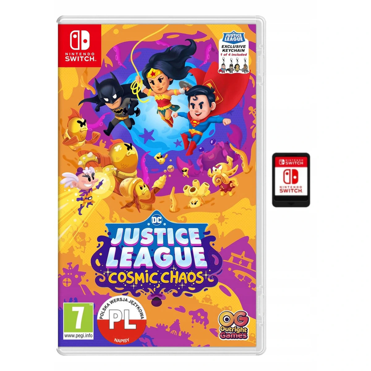 DC Justice League: Cosmic Chaos - Nintendo Switch - Dubbing PL