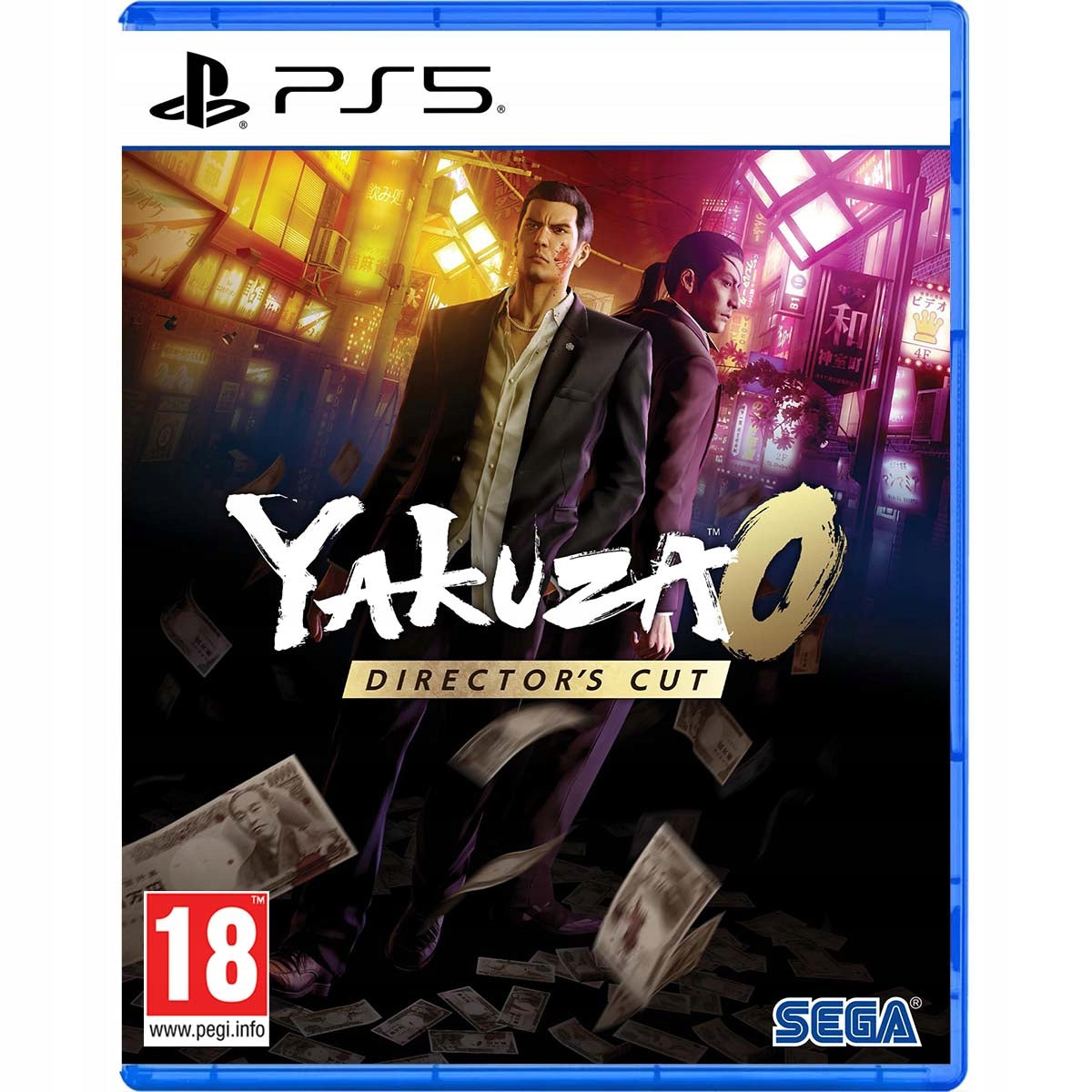 Yakuza 0 Director's Cut PS5 - wydanie pudełkowe