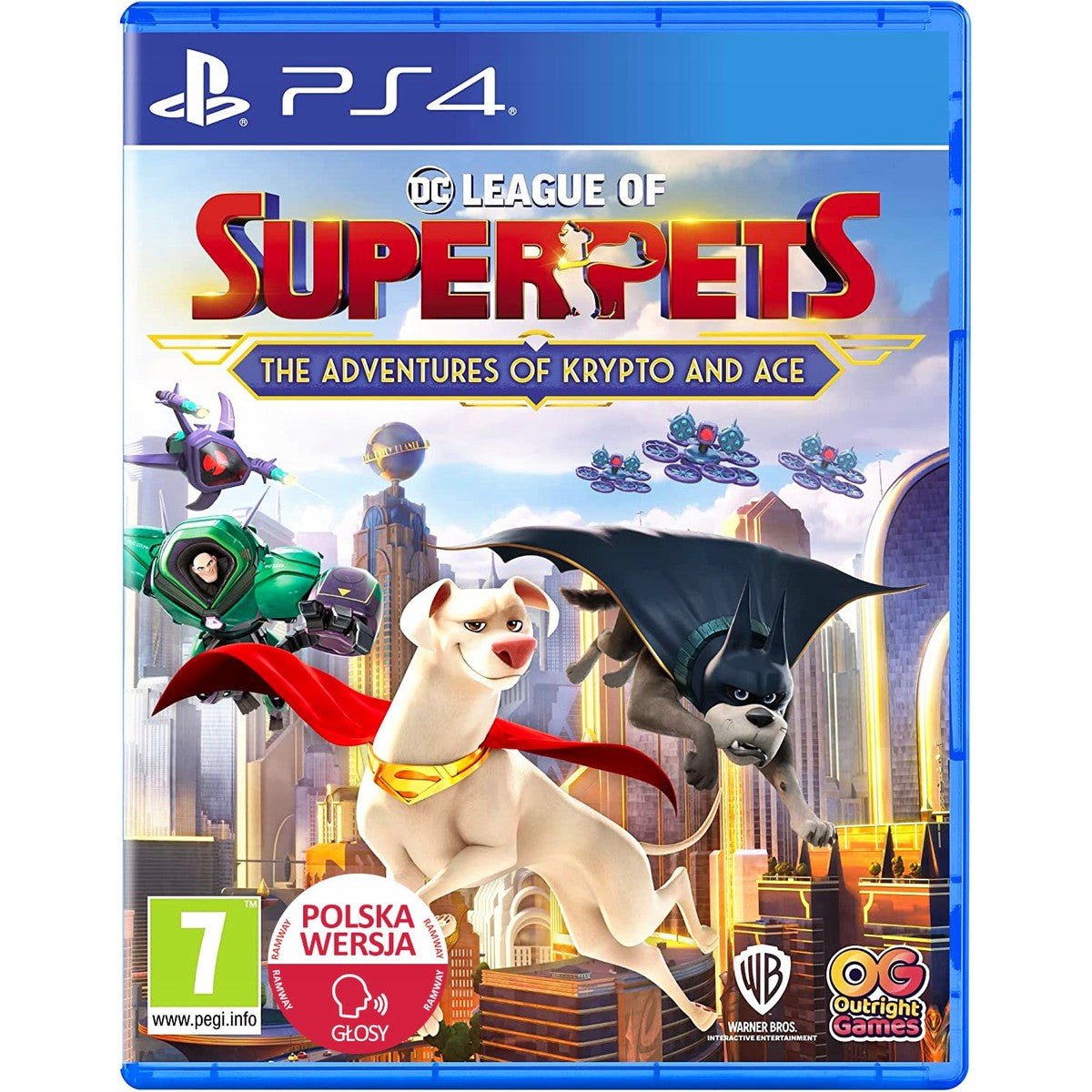 DC Liga Super-Pets: Przygody Krypto i Asa - PS4 - PL