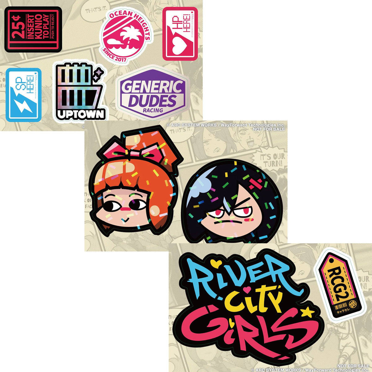 River City Girls Collection Complete First Print Edition - Nintendo Switch