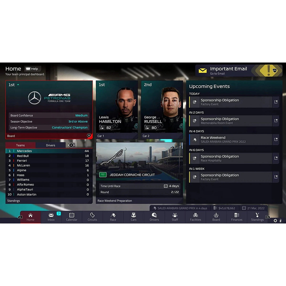 F1 Manager 2022 - PS5 - PL - materiał produktowy 4
