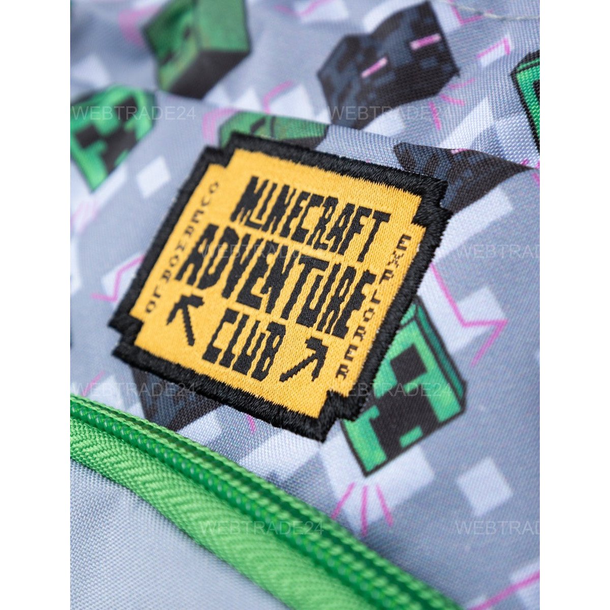 Plecak dwukomorowy Minecraft Adventure Club
