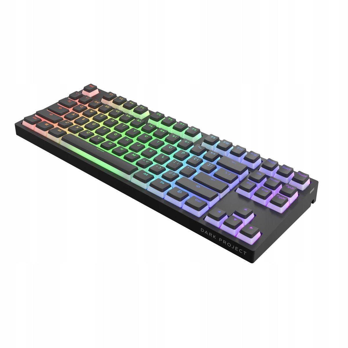 Klawiatura Mechaniczna Dark Project - KD87A Gateron Cap Teal RGB