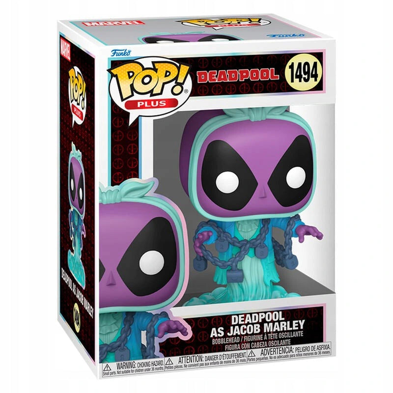 Figurka Funko Pop! Plus Deadpool jako Jacob Marley #1494 – widok produktu 4