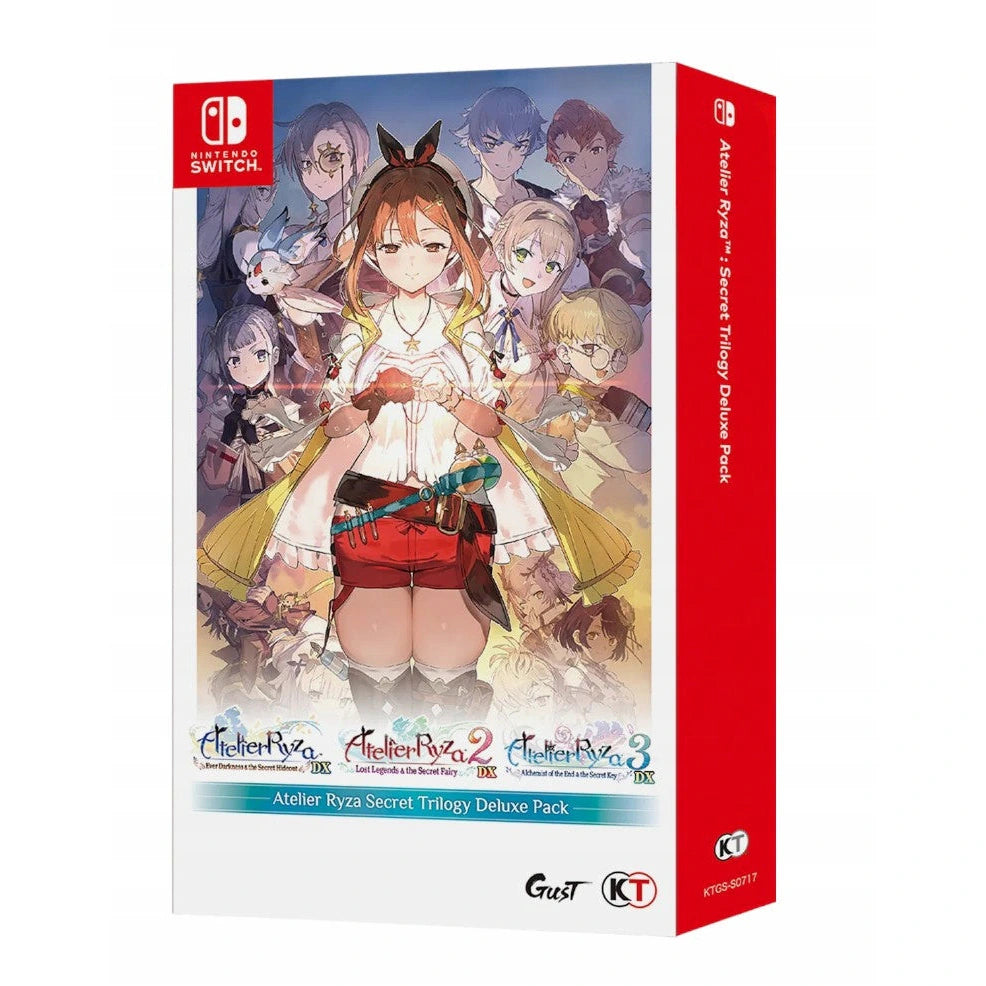 Atelier Ryza Secret Trilogy - Nintendo Switch - import Azja