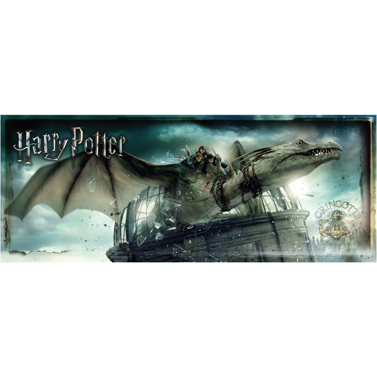 Puzzle Harry Potter: Ucieczka z Banku Gringotta - 1000 elementów – widok produktu 9