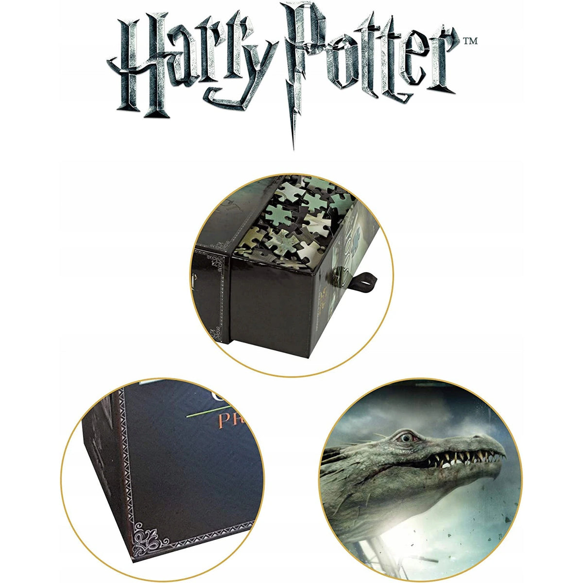 Puzzle Harry Potter: Ucieczka z Banku Gringotta - 1000 elementów – widok produktu 10