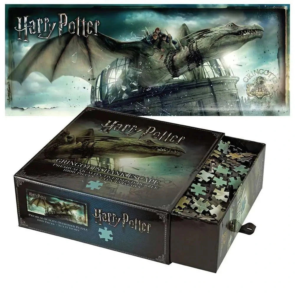 Puzzle Harry Potter: Ucieczka z Banku Gringotta - 1000 elementów – widok produktu 15