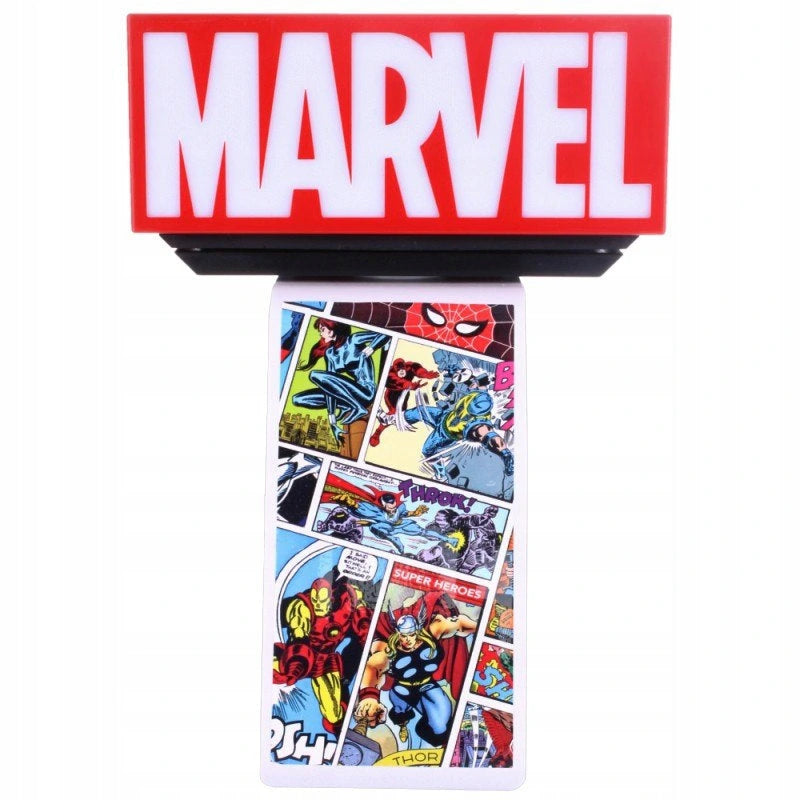 Podświetlany stojak Marvel Light Up Ikon – widok pod kątem