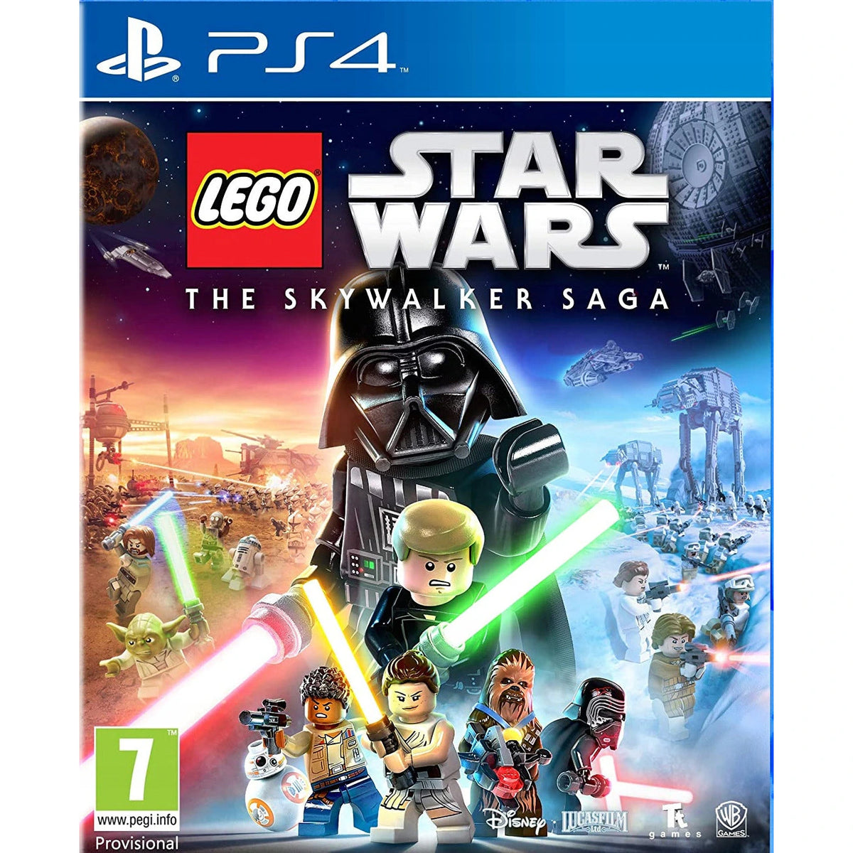 LEGO Star Wars The Skywalker Saga PS4 - okładka gry