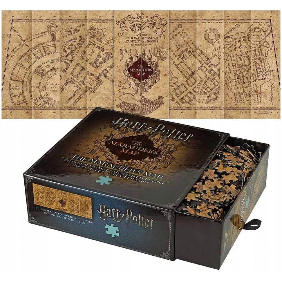 Puzzle Harry Potter: Mapa Huncwotów - 1000 elementów – widok produktu 7