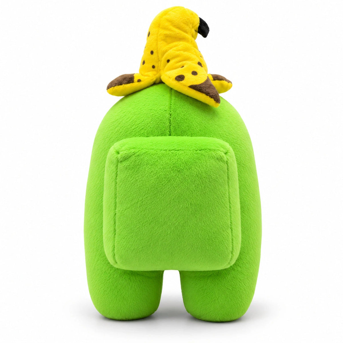 Maskotka Among Us - zielony Crewmate z bananem - 30 cm - ujęcie 6