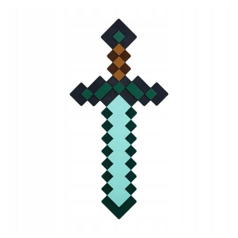 Lampka Minecraft Diamentowy Miecz 40 cm — widok z przodu