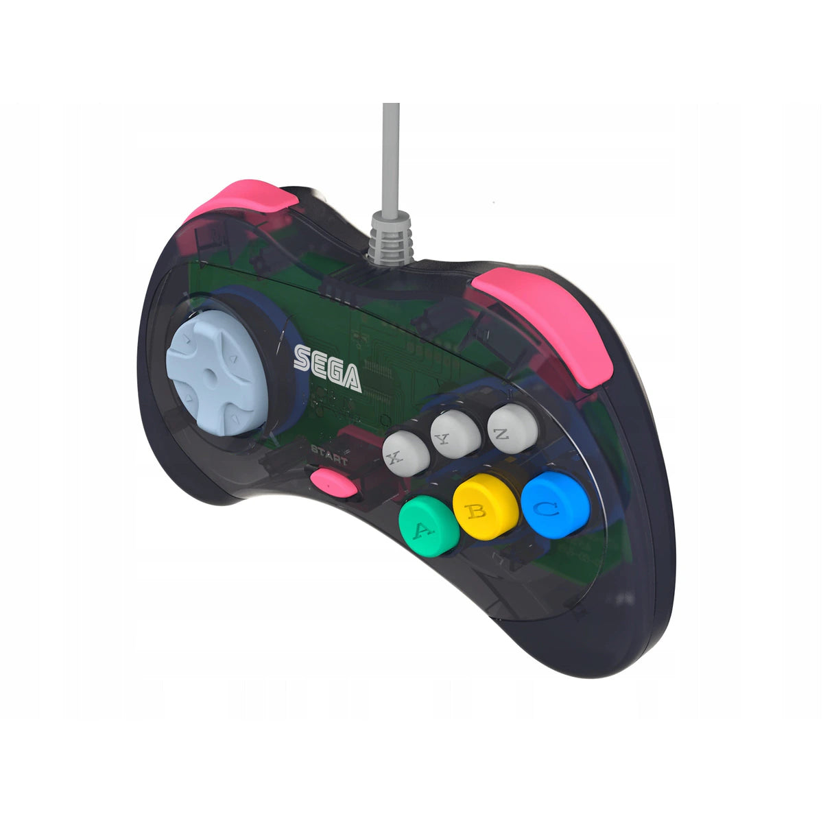 Kontroler Retro-Bit SEGA Saturn USB - PC / Nintendo Switch - szary