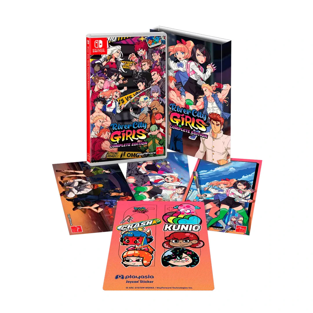 River City Girls Collection Complete First Print Edition - Nintendo Switch