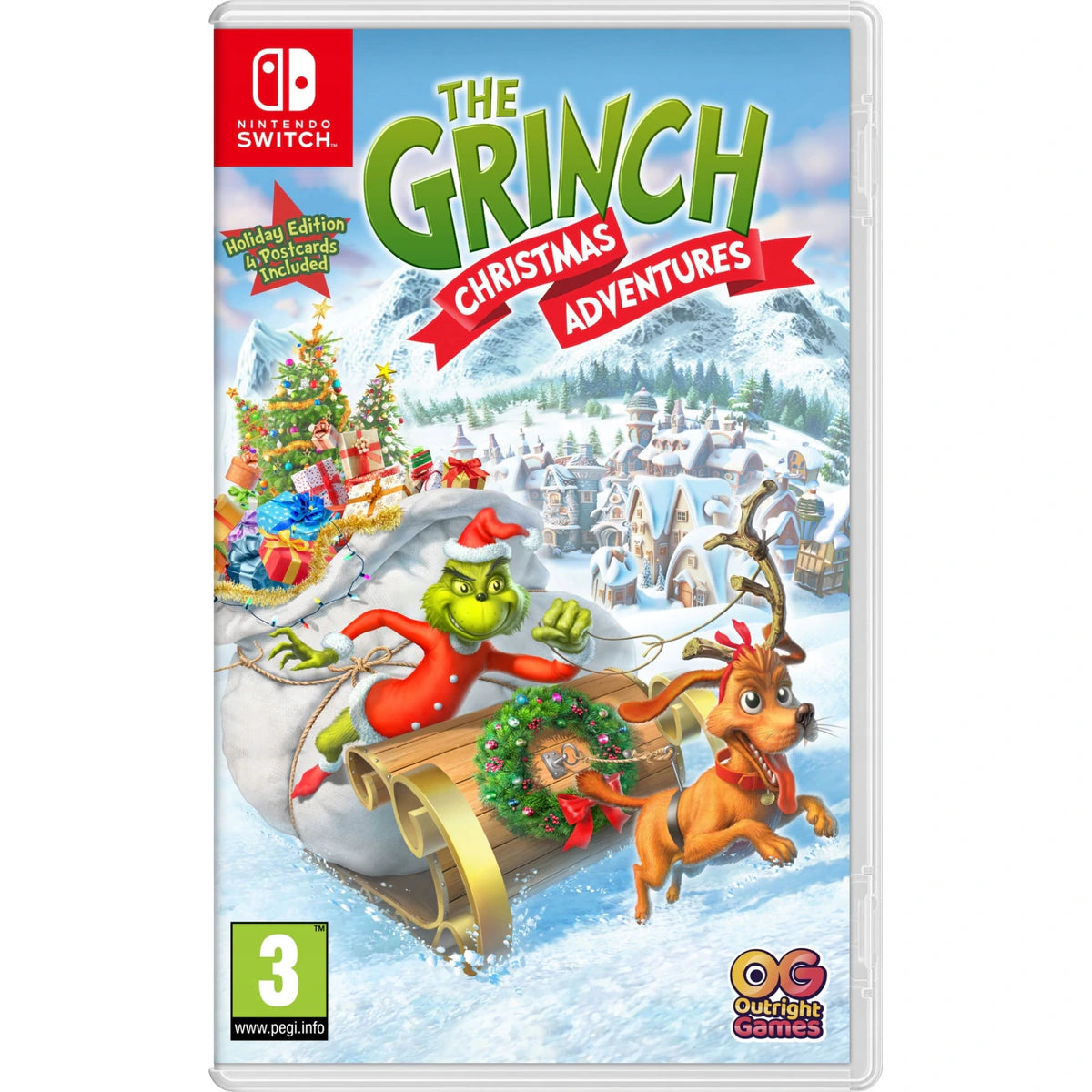 The Grinch: Christmas Adventures - Nintendo Switch - PL + pocztówki