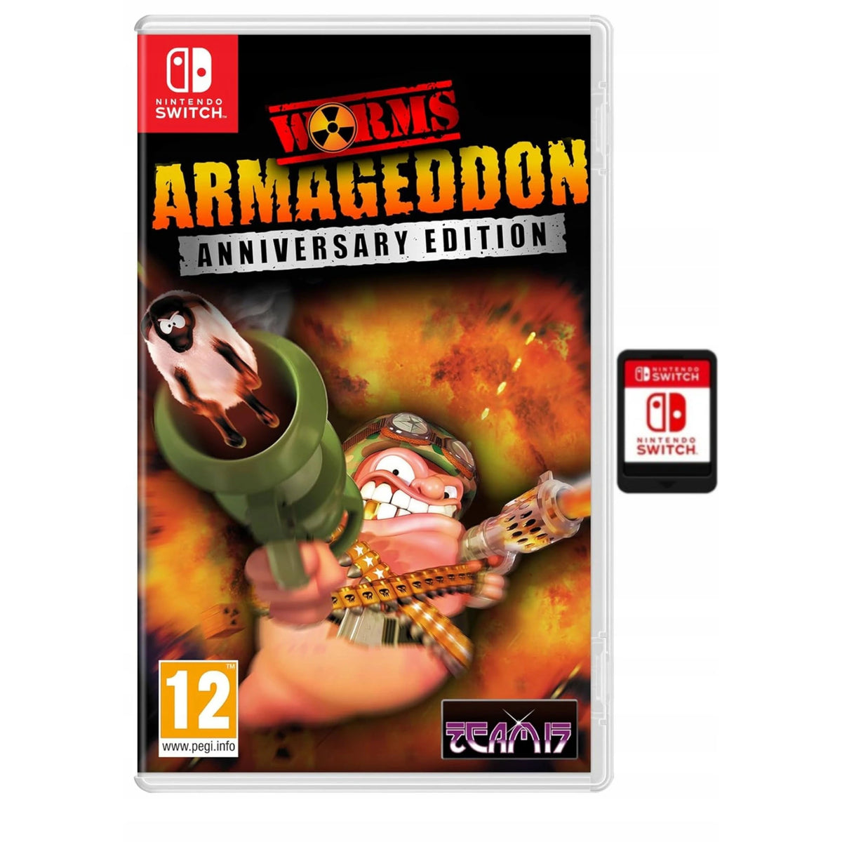 Worms Armageddon: Anniversary Edition - Nintendo Switch - EN - główne zdjęcie produktu
